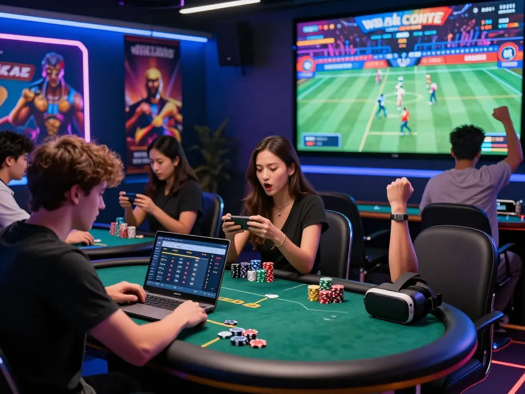 Exciting online gaming environment with players engaging on https://rikbet.in.net/ showcasing vibrant graphics and immersive atmosphere.