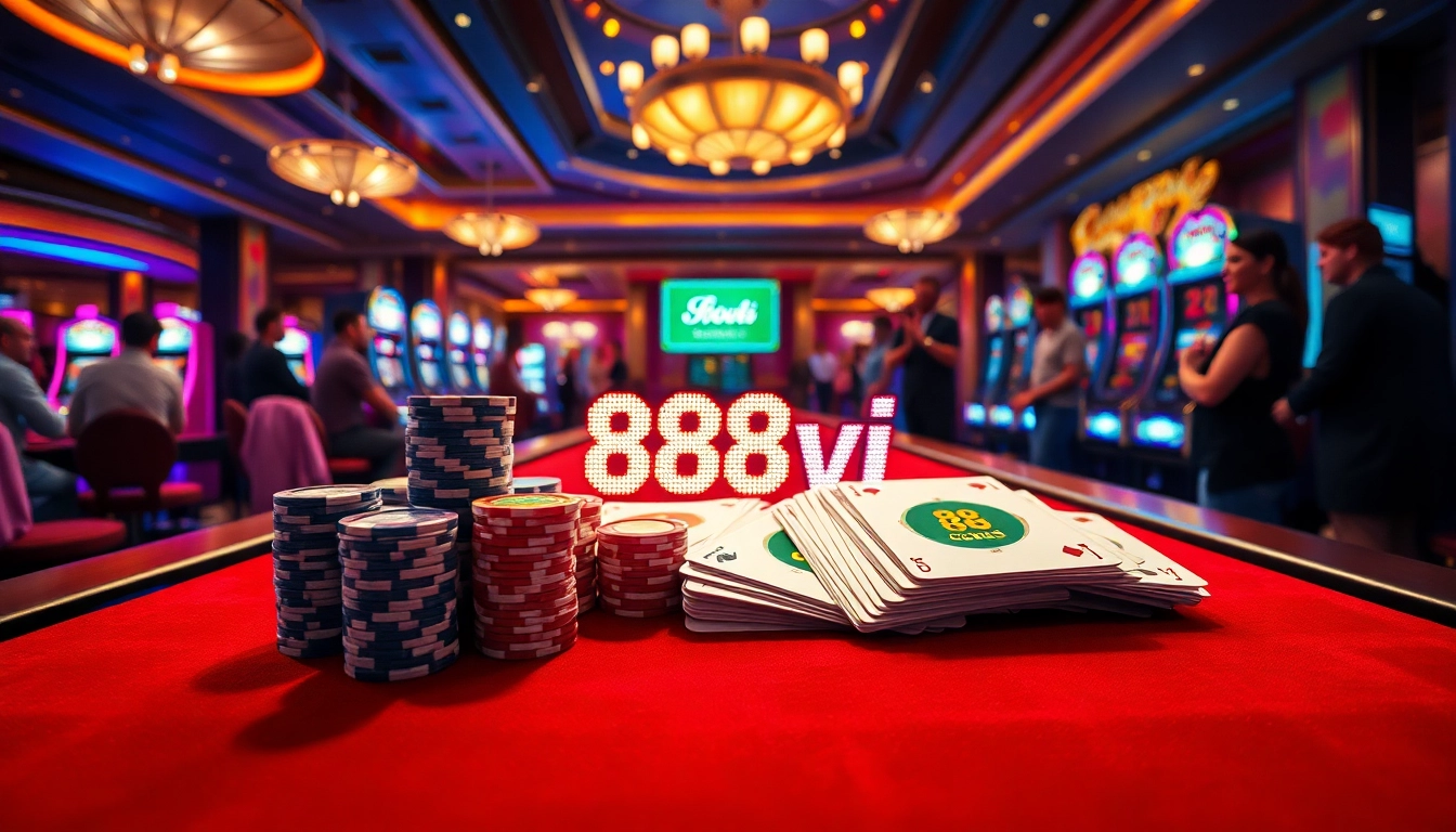 Experience the thrill of winning with 888vi codes at a vibrant casino table.