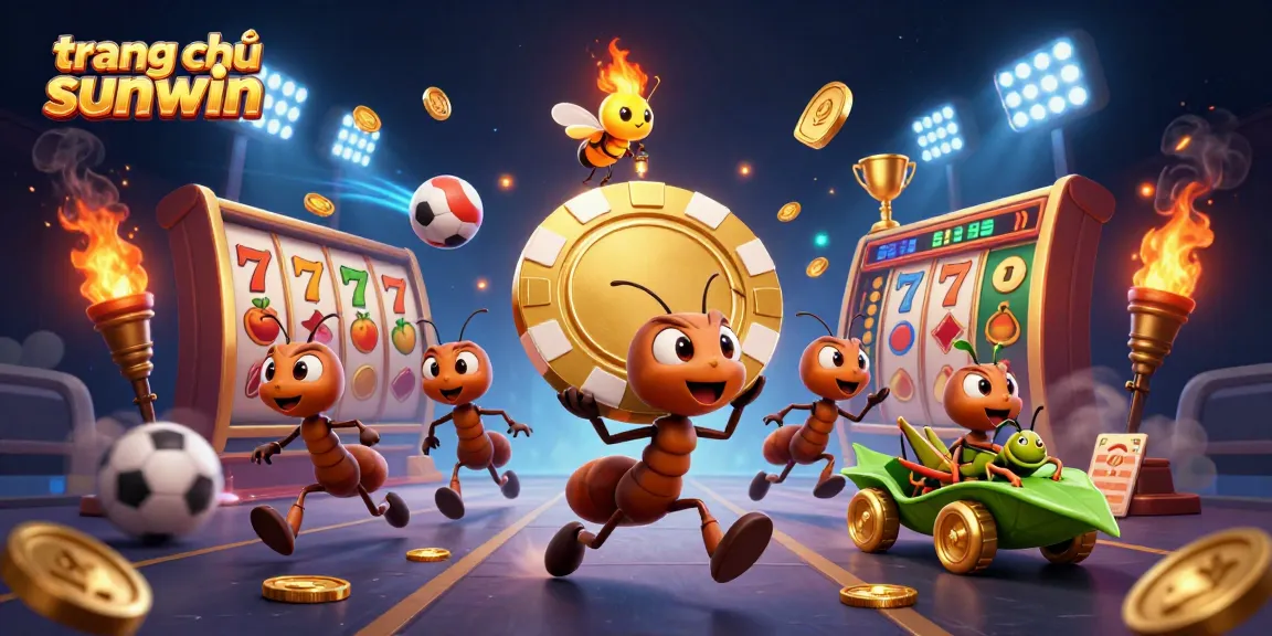 Experience thrilling gameplay at trang chủ sunwin with a unique heist featuring ants and sports elements.