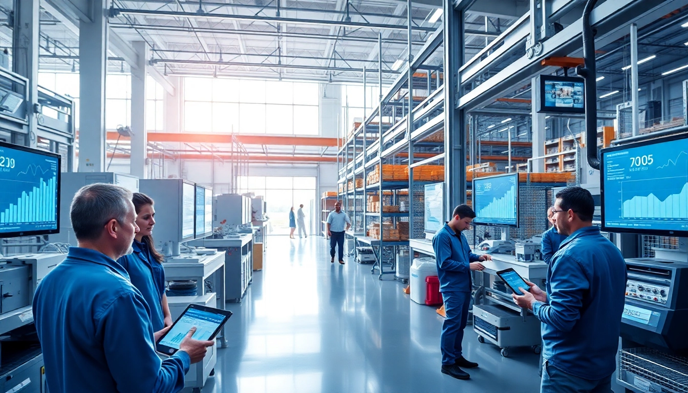 Experience the future of operations with paperless traceability software in a modern factory.