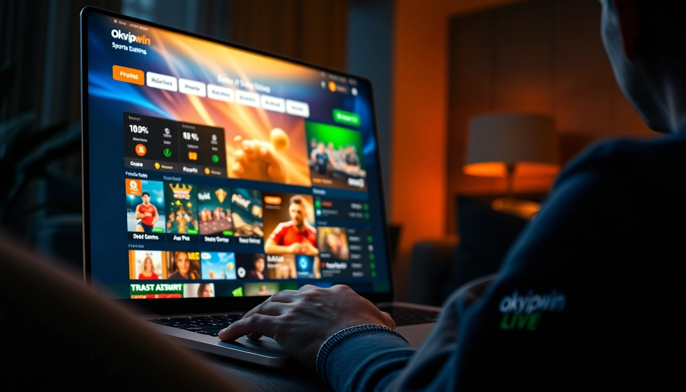 Explore the dynamic online gaming experience at okvipwin.live with intuitive interfaces and exciting betting options.