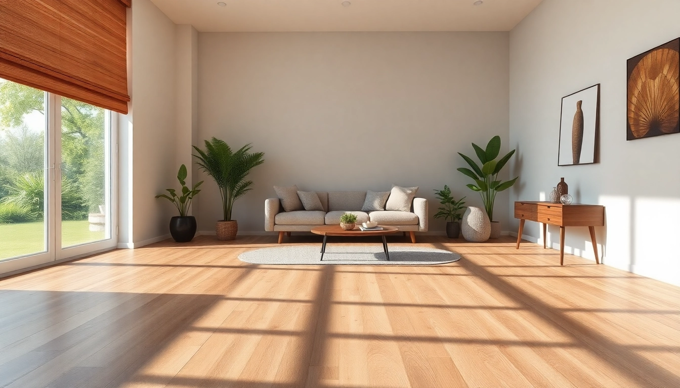 Transform your space with affordable, stylish cheap vinyl flooring in a beautifully arranged living room.