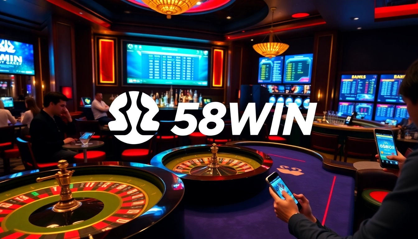 Experience thrilling online betting at 58win with engaging casino games and rich visuals.