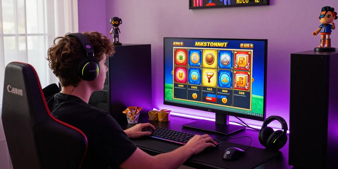 Experience the excitement of depo pulsa 10k tanpa potongan while gaming with seamless graphics and a vibrant setup.