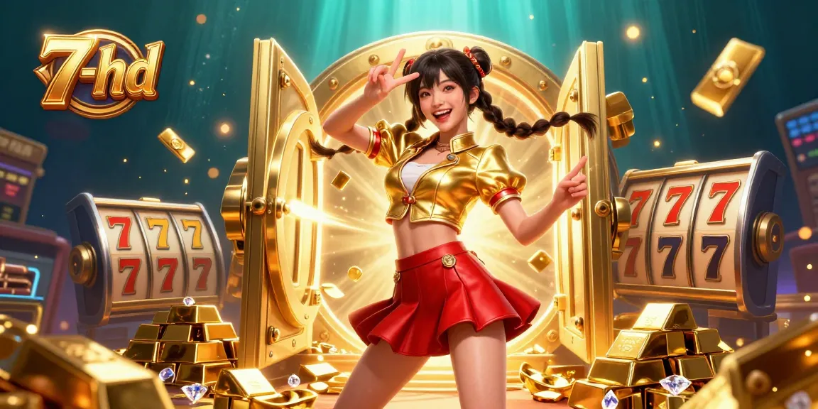 Engage and win with 7-hd dynamic casino illustration featuring vibrant slot reels.