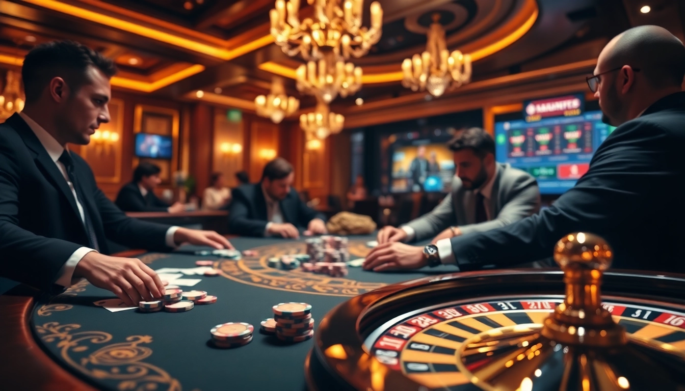 Engage in high-stakes poker at https://33win5.it.com/ with luxurious tables and vibrant gameplay.