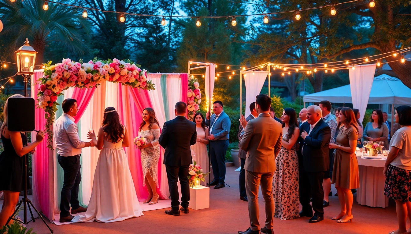 Capture joyful moments at a photo booth rental chicago with smiling guests and festive decor.