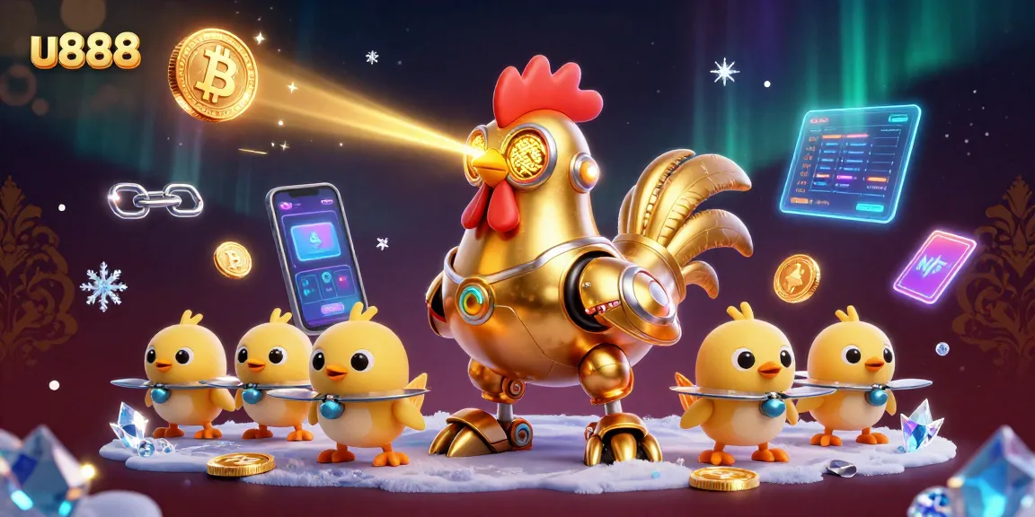 Play exciting games at u888 online casino with vibrant futuristic characters and dynamic casino elements.