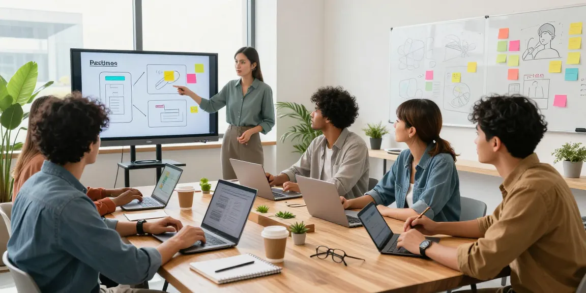 Promote your business effectively in a modern coworking space filled with collaboration and creativity.