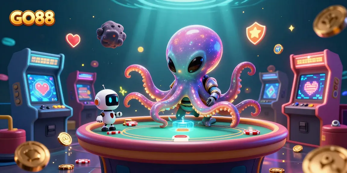 Play exciting games at GO88, where 3D characters bring a vibrant casino experience to life.