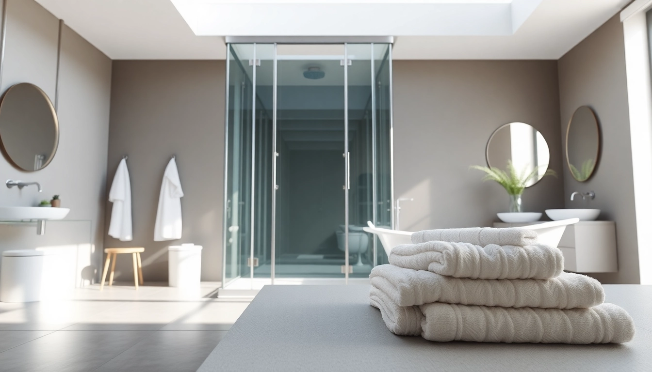 Erleben Sie die sonni Duschkabine 90x90 in einem modernen Badezimmer-Design mit eleganten Details.