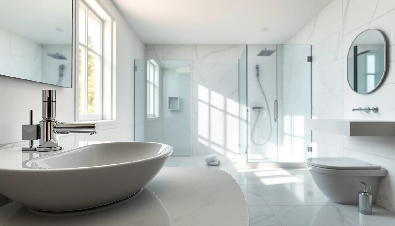 Sonni sanitär moderne Badezimmer mit eleganten Armaturen und stilvollem Design.