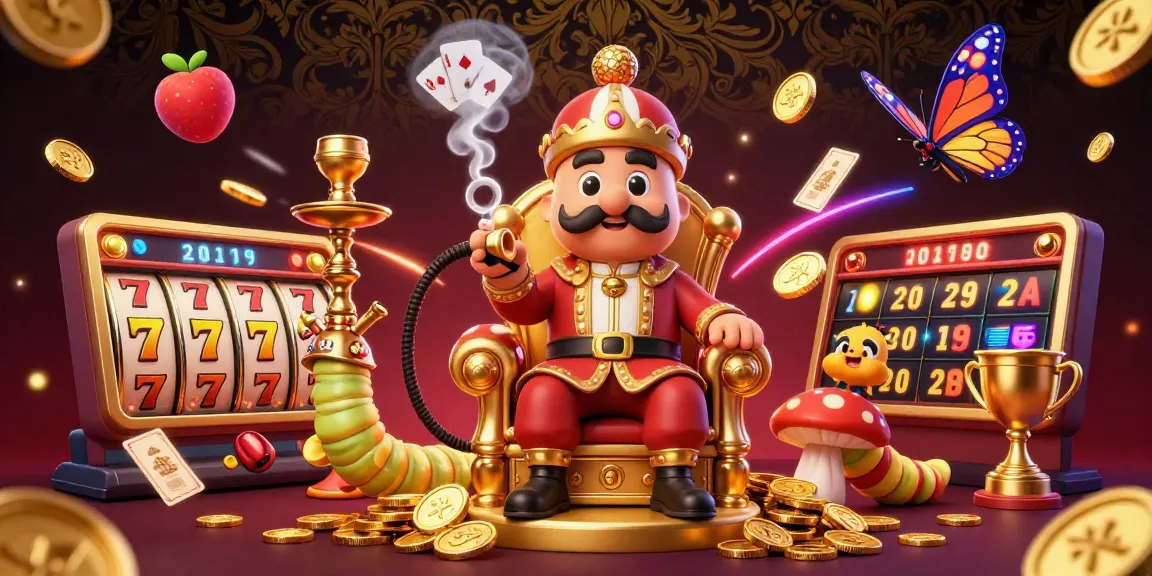 Experience the excitement with login zeus super scatter in this vibrant casino-themed illustration.