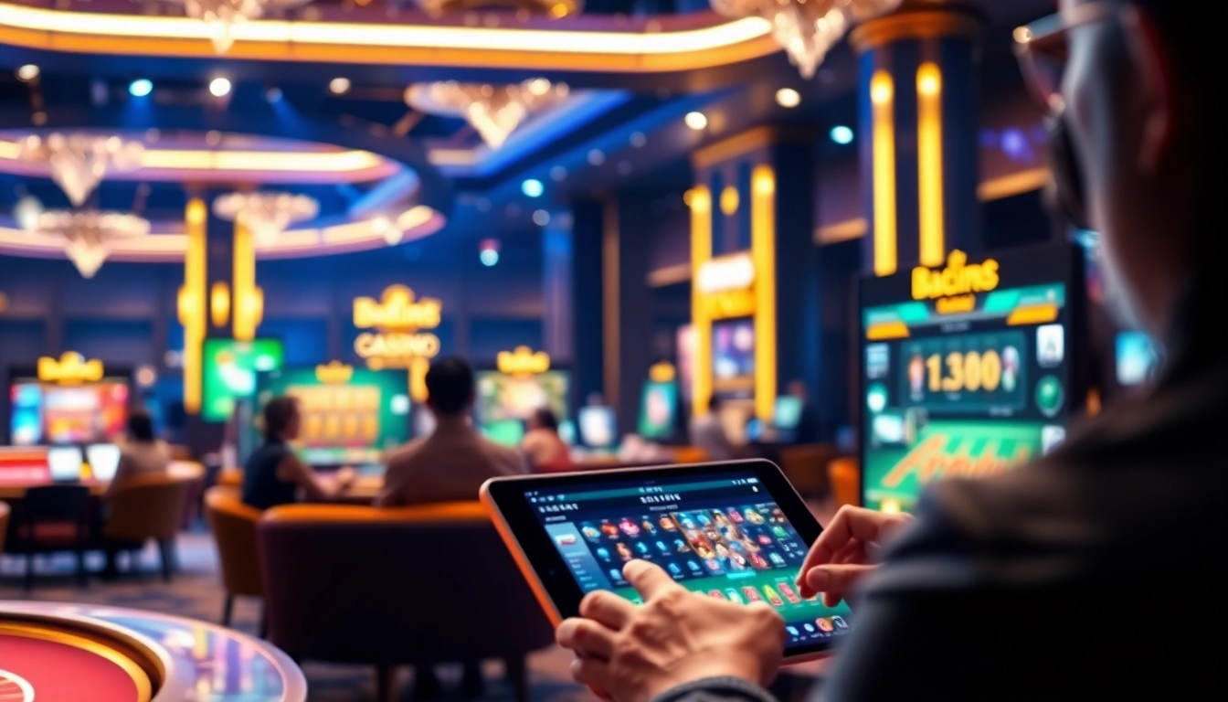 Experience the thrilling atmosphere of online gaming at new88go.com with vibrant casino visuals and user-friendly interfaces.
