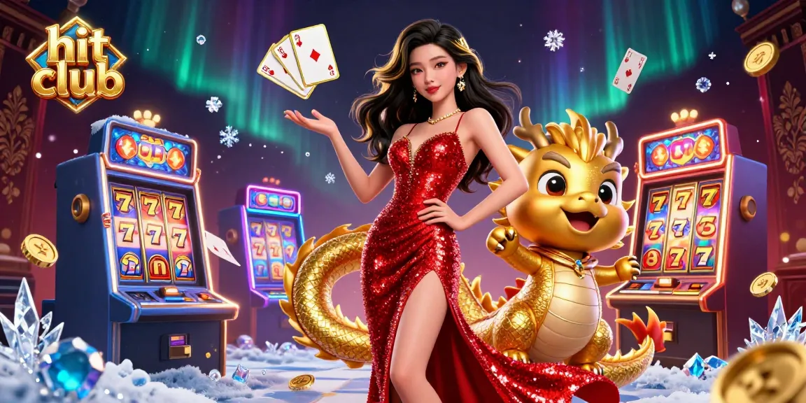 Experience thrilling moments at hit club with captivating slot machines and enchanting characters!