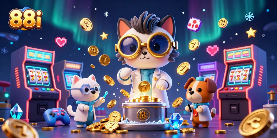 Experience thrilling jackpots and casino excitement at 88i with vivid 3D characters and dynamic game elements.
