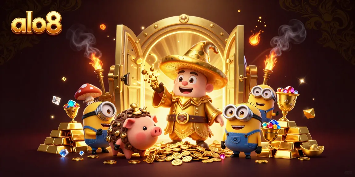 Join the excitement of alo8 casino with vibrant treasures and magical characters!