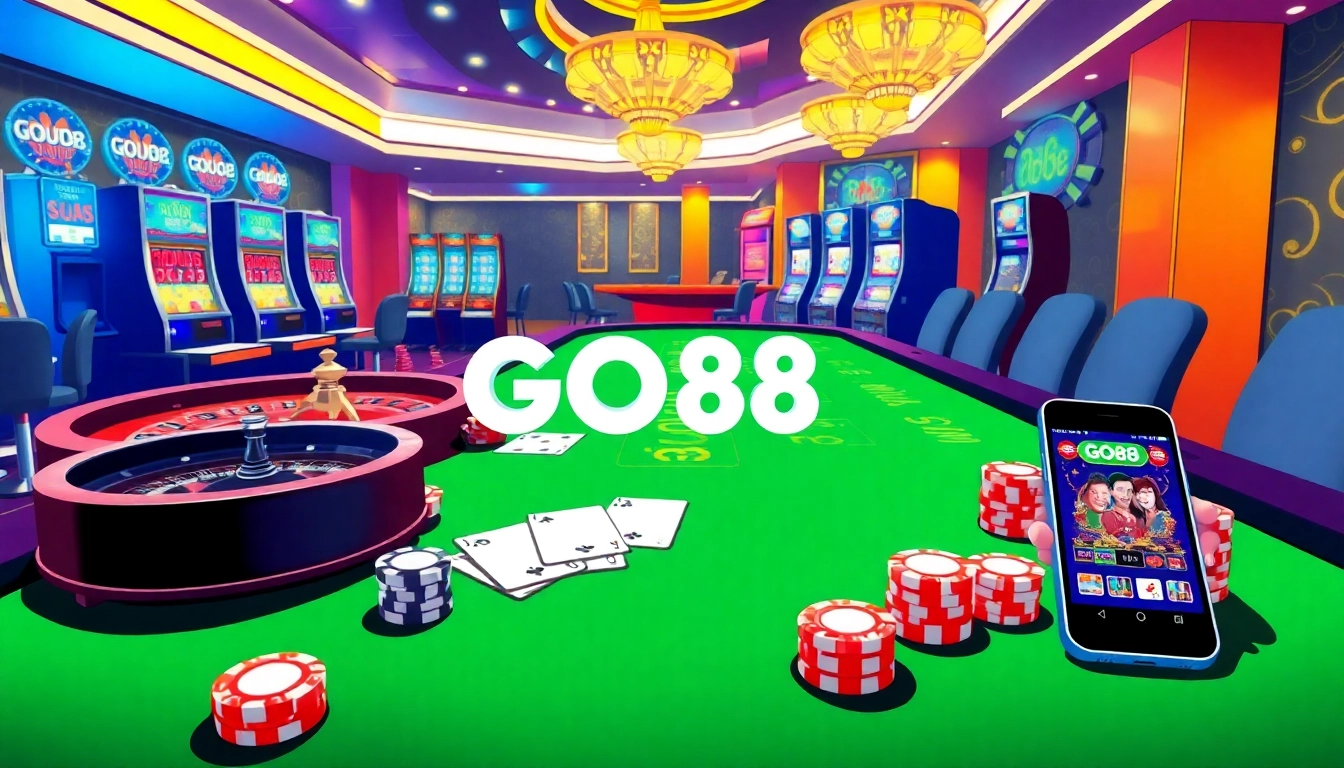 GO88 casino offers a thrilling gambling experience with advanced games and secure transactions.