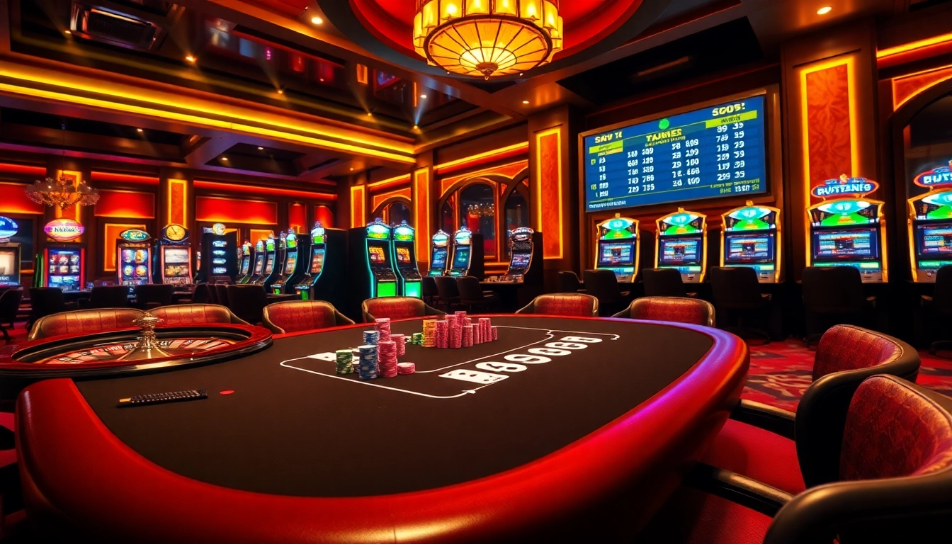 Experience intense gameplay at km1888b, featuring an elegant poker table with vibrant chips and cards.