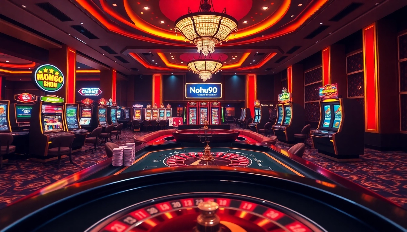 Experience the excitement of Nohu90 đăng nhập at vibrant online casino tables.