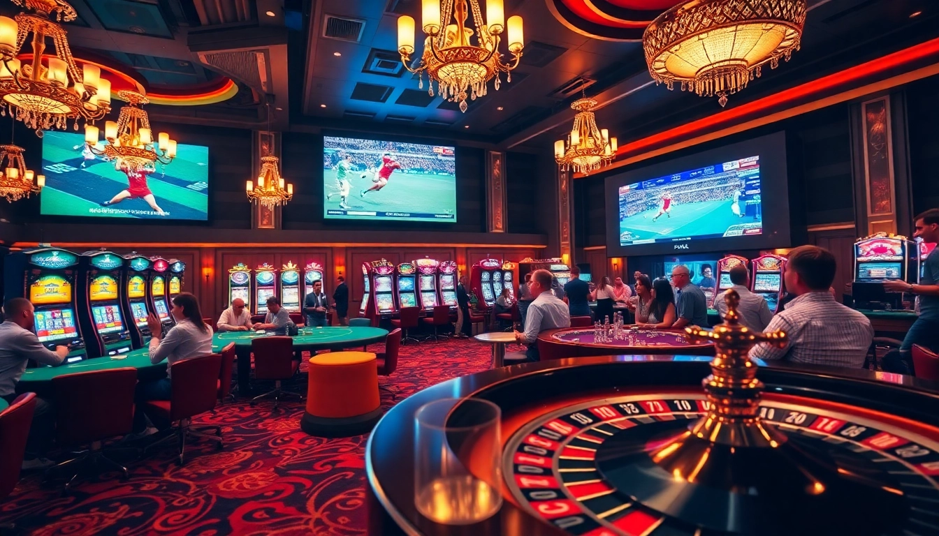 Socolive enhances the excitement of live sports betting in a luxurious casino environment.