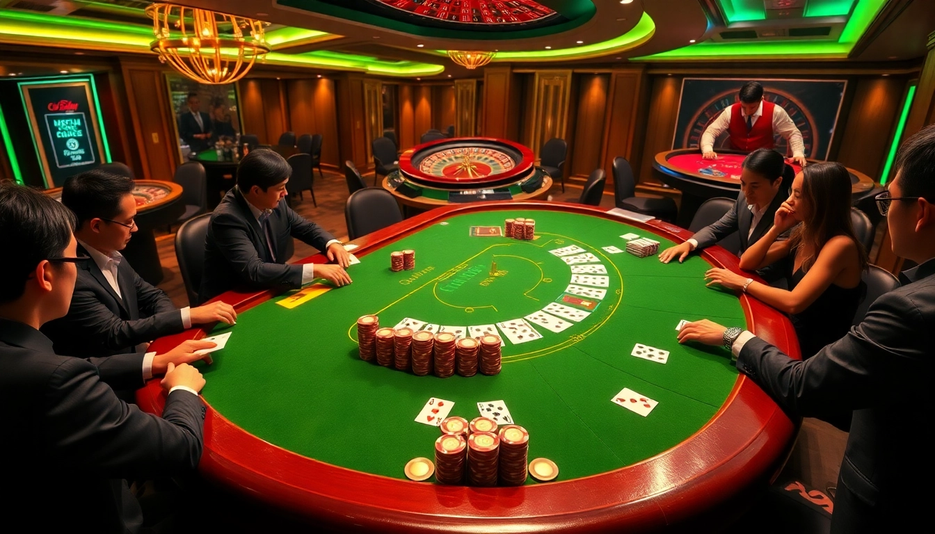 Engage in exciting blackjack gameplay at 98win trang chủ with vibrant cards and colorful chips.